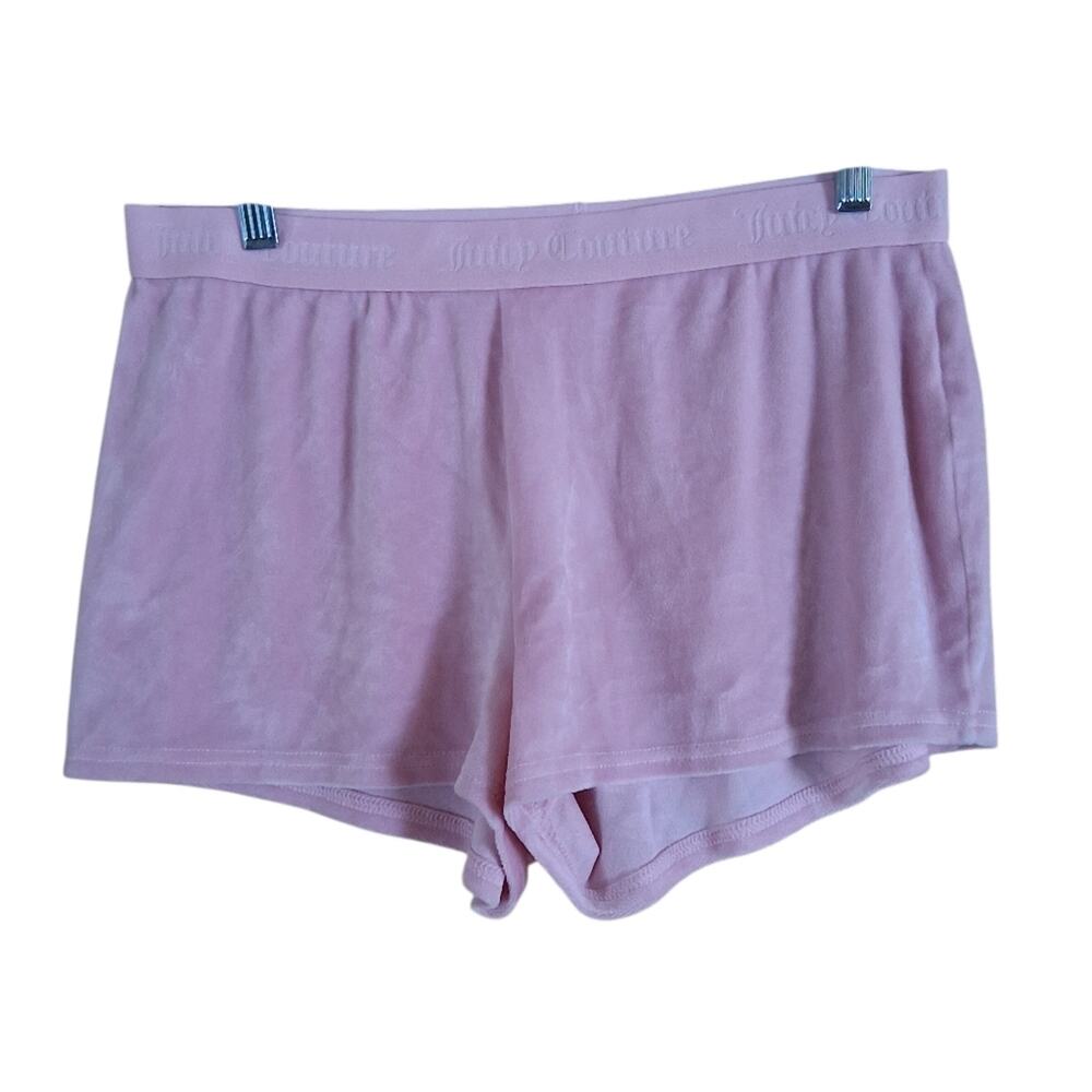 Juicy Coutour Pajama Shorts Pink Size Large